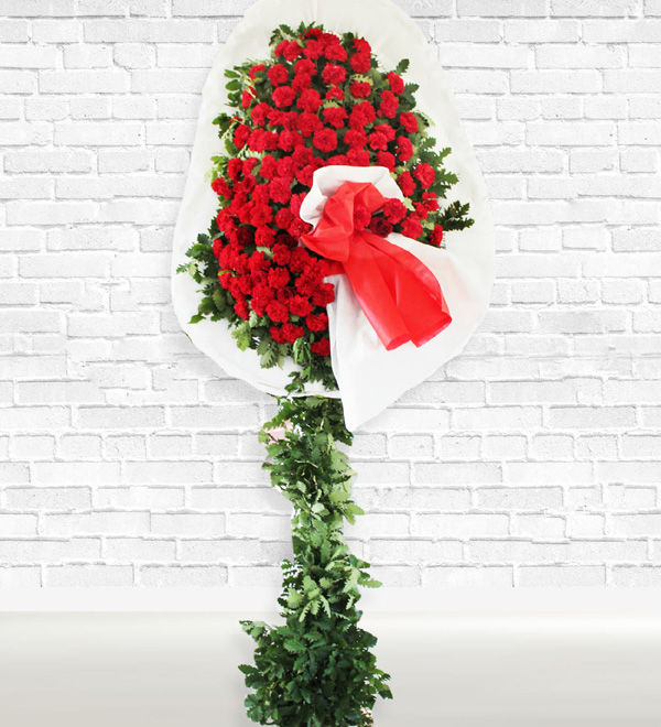 Ayaklı Karanfil Sepeti