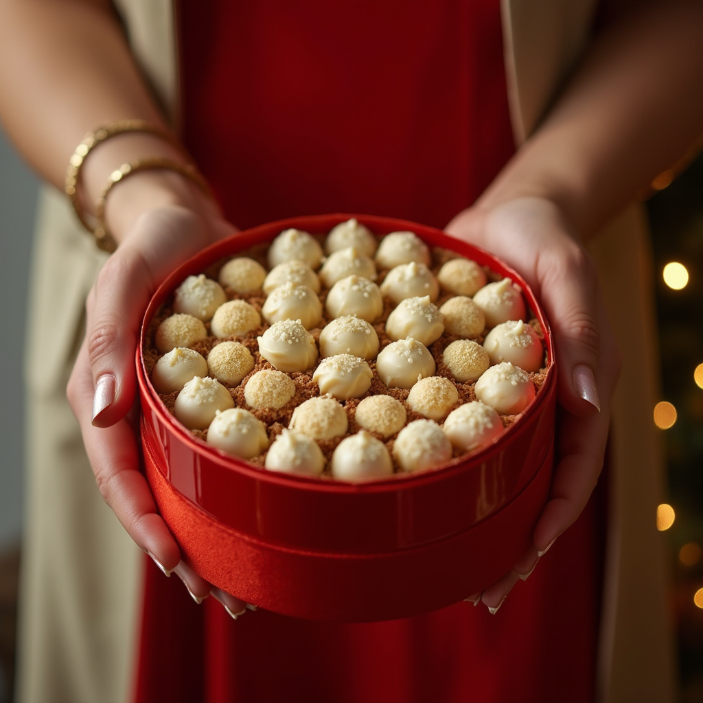 KIRMIZI PREMİUM OVAL KUTUDA BELÇİKA ÇİKOLATASI (300GR)