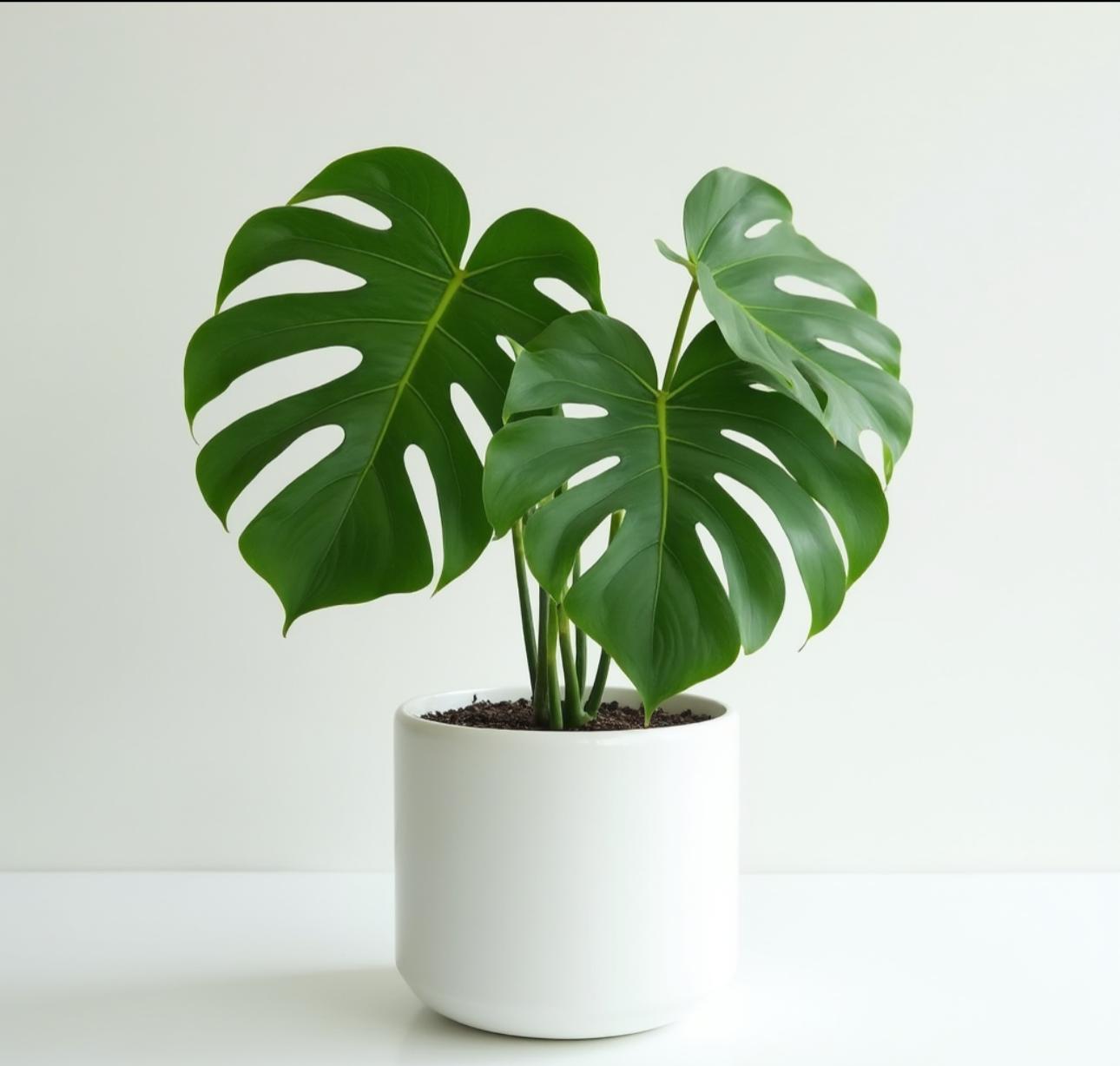 SADE VAZODA MONSTERA ÇİÇEĞİ